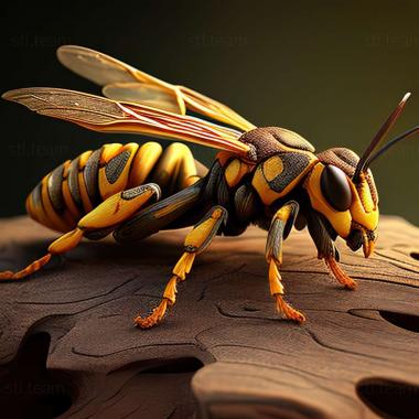 3D model Polistes signatus (STL)